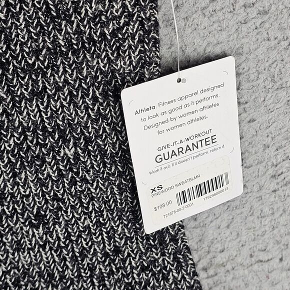 Athleta Pinewood Merino Wool Long Sweater Dress NWT Size XS $108 - Picture 6 of 9